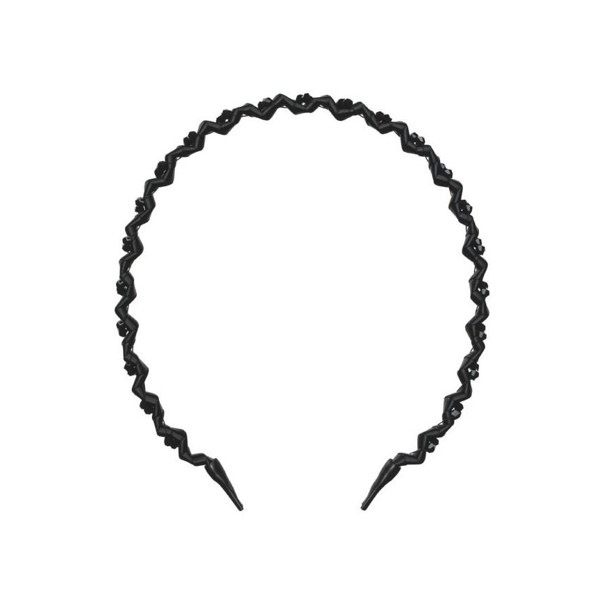 Invisibobble Hairhalo True Dark Sparkle, black – 2