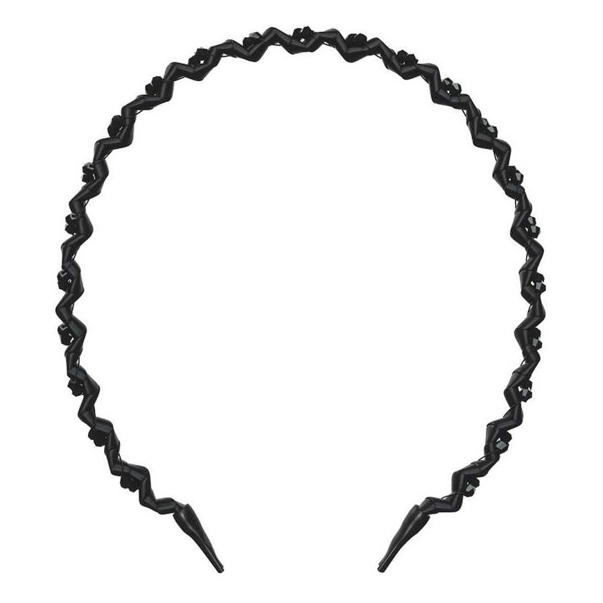 Invisibobble Hairhalo True Dark Sparkle, black – 3