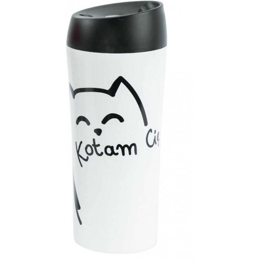 Termo puodelis Love Kotam Cię 400 ml AMBITION