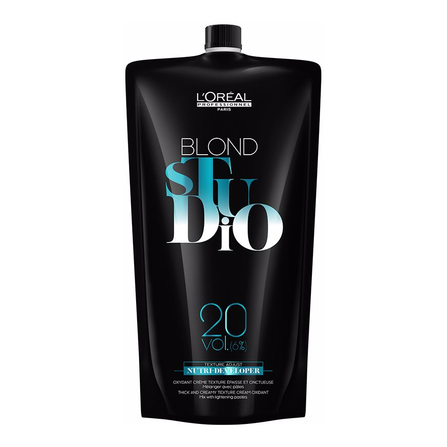 Oxidizing emulsion L'oreal Professionnel Blond Studio Nutri - Developer 6% 20vol. 1000 ml – 4