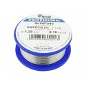 Solder with flux CYNEL Sn60Pb40 SW26 1.20mm 100g Solder with flux CYNEL Sn60Pb40 SW26 1.20mm 100g