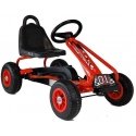 Lean Toys Gokart na Pedały G201 Raudona Lean Toys Gokart na Pedały G201 Raudona