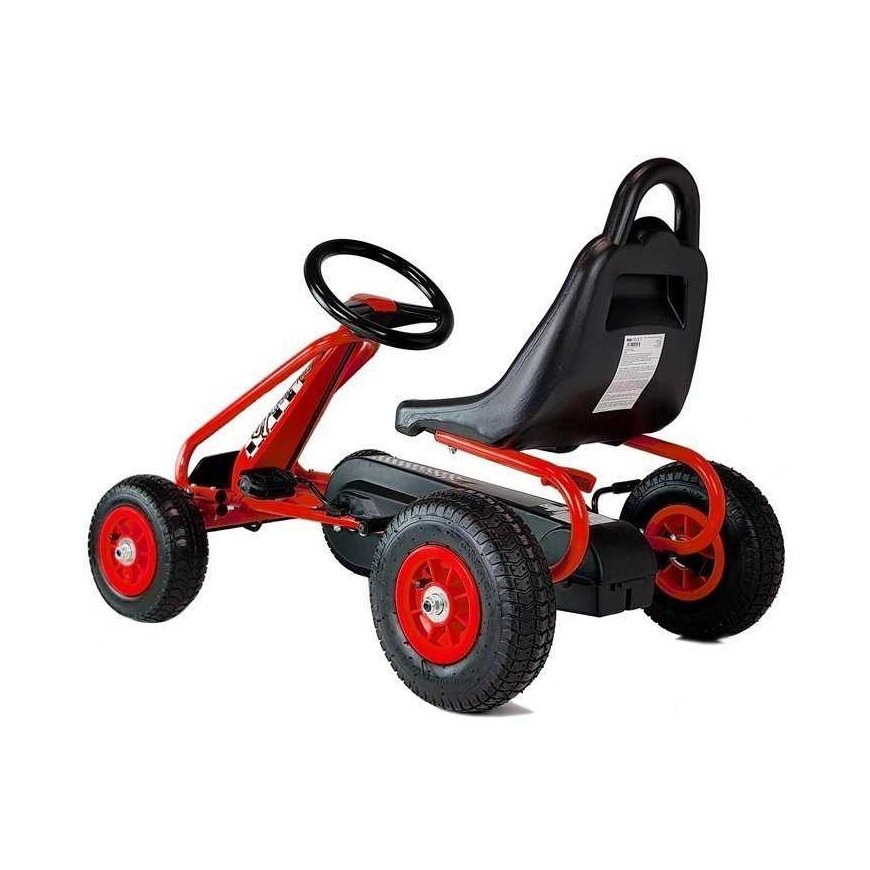 Lean Toys Gokart na Pedały G201 Raudona – 2