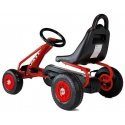 Lean Toys Gokart na Pedały G201 Raudona Lean Toys Gokart na Pedały G201 Raudona