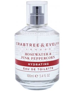 Crabtree & Evelyn, Rosewater & Pink Peppercorn, Eau De Toilette, For Women, 100 ml