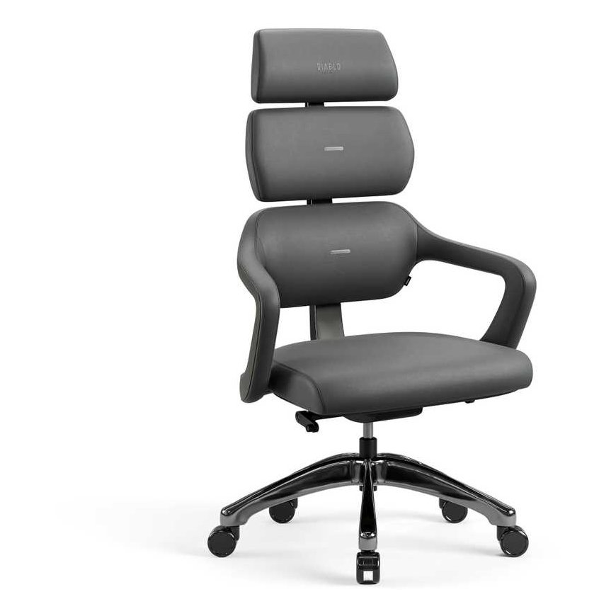 Diablo Chairs Diablo V-Modular Shadow Pilkas ergonominė kėdė – 3