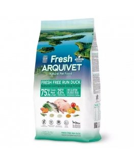 ARQUIVET Fresh Duck ar okeāna zivīm - pusmitrā suņu barība - 10kg