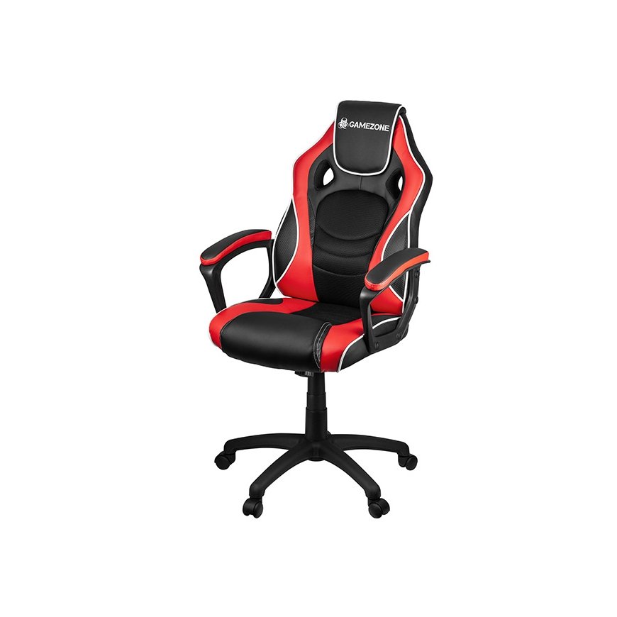 Tracer GAMEZONE GC33 Datorspēļu krēsls Kausveida (šūpuļa) sēdeklis Melns, Sarkans – 4
