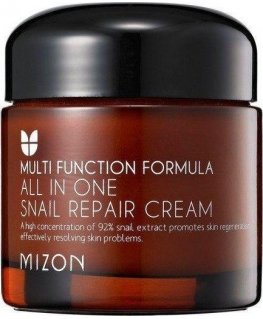 Daugiafunkcis veido kremas All in One Snail Repair Kreminis Mizon su sraigių ekstraktu, 75 ml