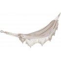 Hammock garden with frädzelkami 200 x 100 cm ecru PATIO Hammock garden with frädzelkami 200 x 100 cm ecru PATIO