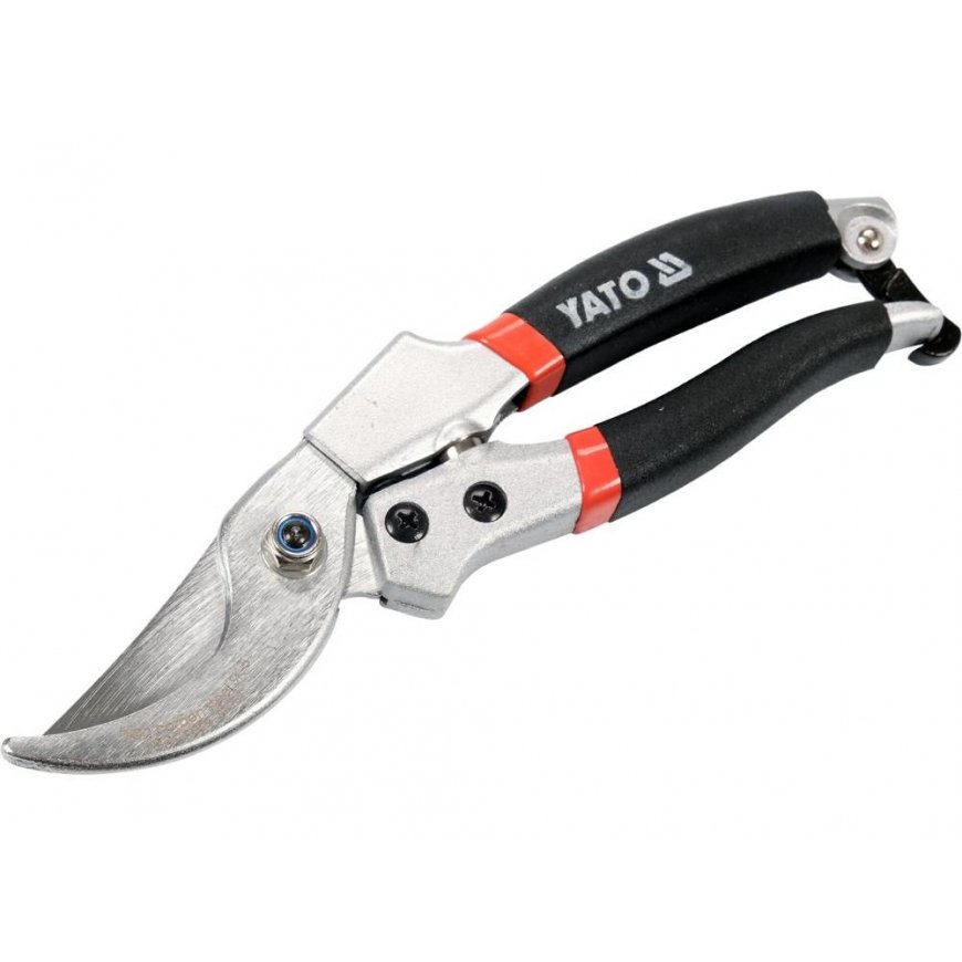 Yato YT-8845 pruning shears Bypass Black, Red – 2