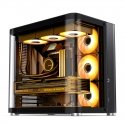 Jonsbo TK-2 2.0 „Midi Tower“ Juoda