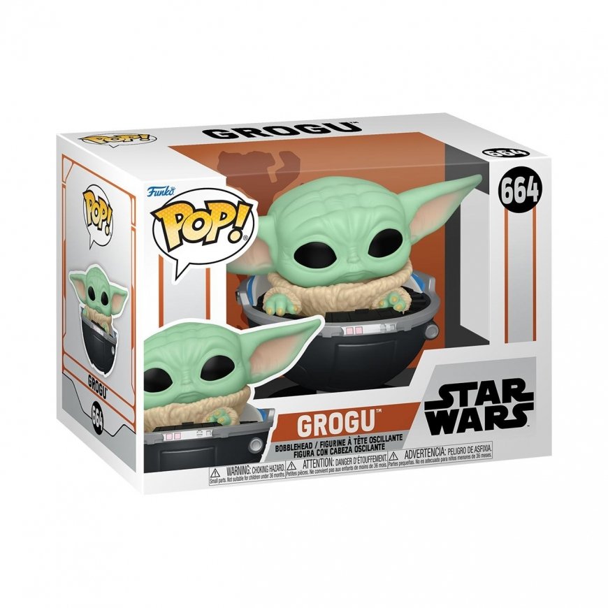 FUNKO POP! Grogu in Hovering Pram – 2