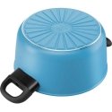 Puodas indukcyjny su dangteliu Ballarini Caprera - 24 cm, Mėlyna