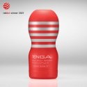 Tenga Original Vacuum Cup Male stroker Red, Silver Thermoplastic elastomer (TPE)