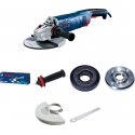 Bosch GWS 24-230 JZ kampinis šlifuoklis 23 cm 6500 RPM 2400 W 6 kg Bosch GWS 24-230 JZ kampinis šlifuoklis 23 cm 6500 RPM 2400 W 6 kg