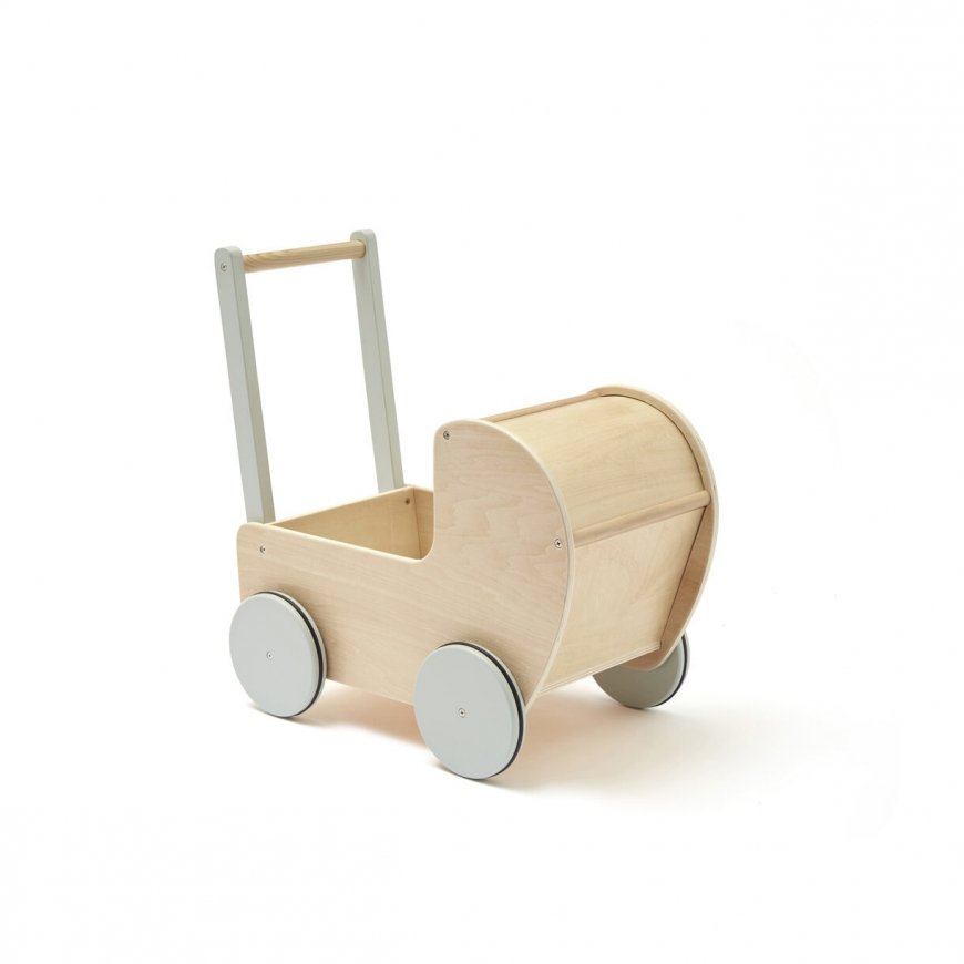 Kid’s Concept Doll pram natural – 2