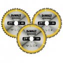 DeWALT DT1962-QZ pyörösahanterä 21,6 cm 3 kpl