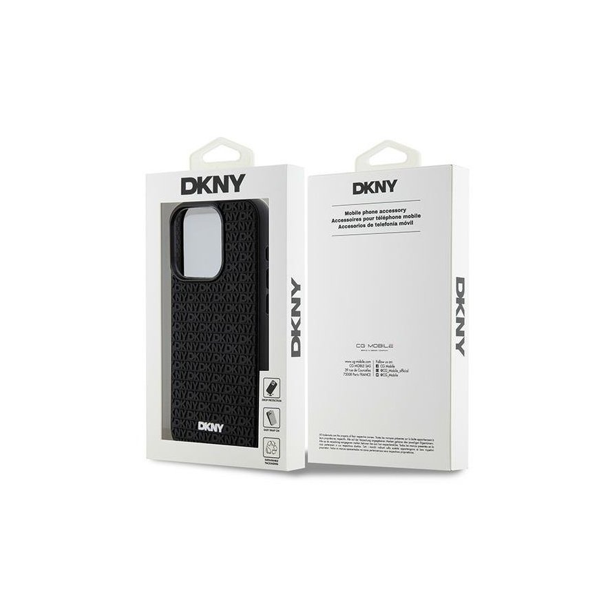 DKNY DKHCP15X3DRPWK iPhone 15 Pro Max 6.7" czarny|black hardcase – 2