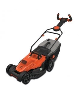 Black & Decker BEMW481ES Työnnettävä ruohonleikkuri AC Oranssi