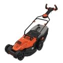 Black & Decker BEMW481ES Työnnettävä ruohonleikkuri AC Oranssi