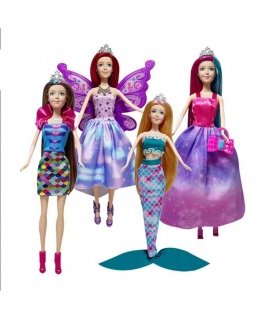 Whoopie Magic Princess Set - 4 in 1 Doll Box with Accessories