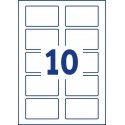 Avery L4785-20 self-adhesive label Rounded rectangle Removable White 200 pc(s) Avery L4785-20 self-adhesive label Rounded rectangle Removable White 200 pc(s)
