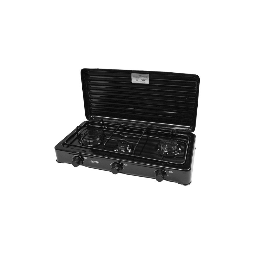MPM SMILE-KN-03/1KB plīts virsmas sildelements Melns