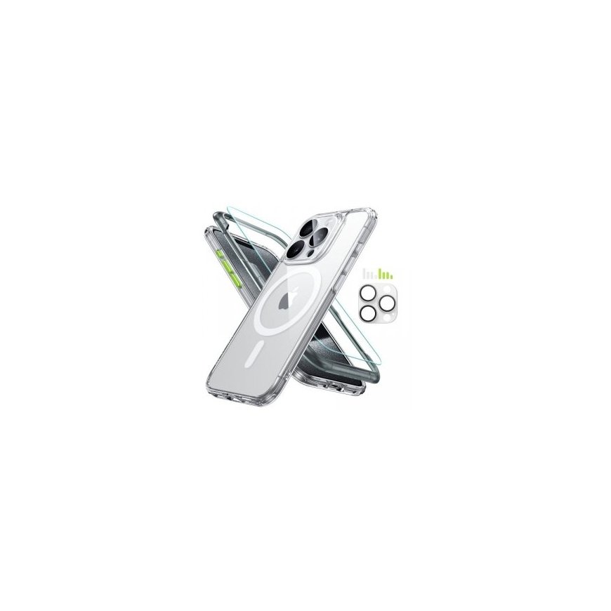 Etui JE 2in1 iPhone 15 Pro 6.1" MagSafe czarny|black 30505 (Just