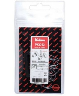 Set of 10 Safety Pins for 1/2" Koken Impact Sockets [PKC41]