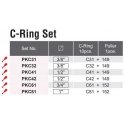 Set of 10 Safety Pins for 1/2" Koken Impact Sockets [PKC41]