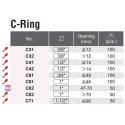 Set of 10 Safety Pins for 1/2" Koken Impact Sockets [PKC41]