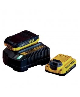 Stanley FATMAX SFMCB12D2-QW cordless tool battery / charger Battery & charger set