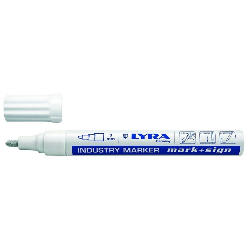 Fila Baltas žymeklis 3 mm LYRA – 2