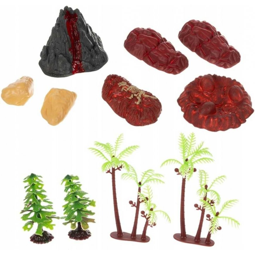 Woopie Dinosaur Figure Set XXL + Rug "Prehistoric World"
