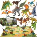 Woopie Dinozaurų FigūrųRinkinys XXL + Kilimėlis "Priešistorinis Pasaulis" Woopie Dinozaurų FigūrųRinkinys XXL + Kilimėlis "Priešistorinis Pasaulis"