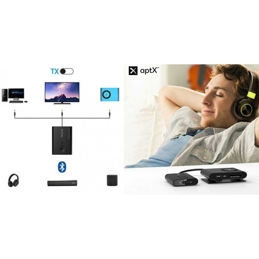 1Mii ML300 Nadajnik Odbiornik jack audio Bluetooth 5.0 – 5