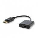 Savio CL-55/B Adapter Display Port do HDMI 0.2 m DisplayPort