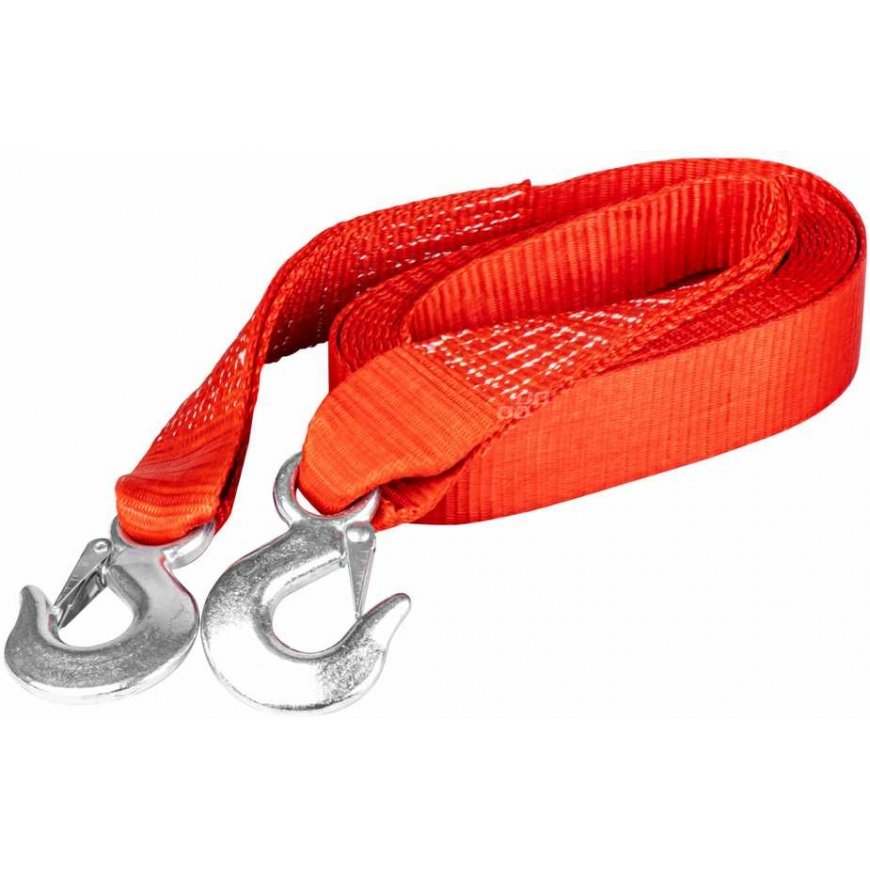 Belt towing rope 7000 kg 60 mm 5 m hook + hook amio-03991