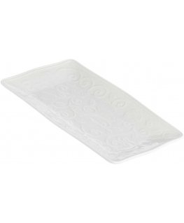 La Porcellana Bianca Taca do serwowania Florentina - Baltas, 20 x 12 cm