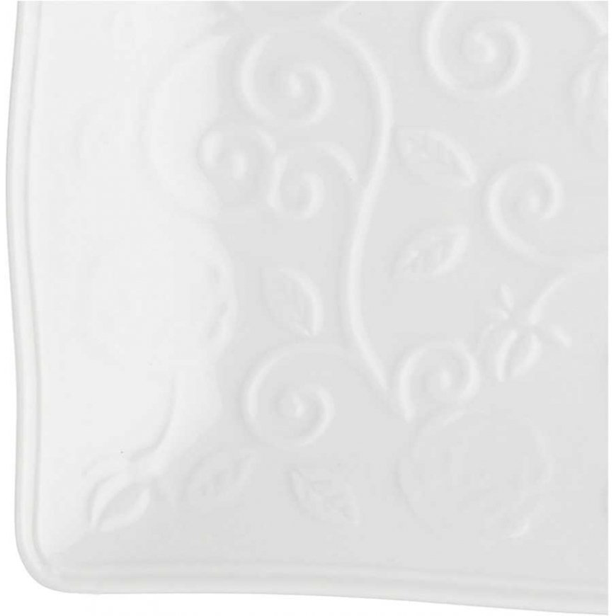 La Porcellana Bianca Taca do serwowania Florentina - White, 20 x 12 cm – 2