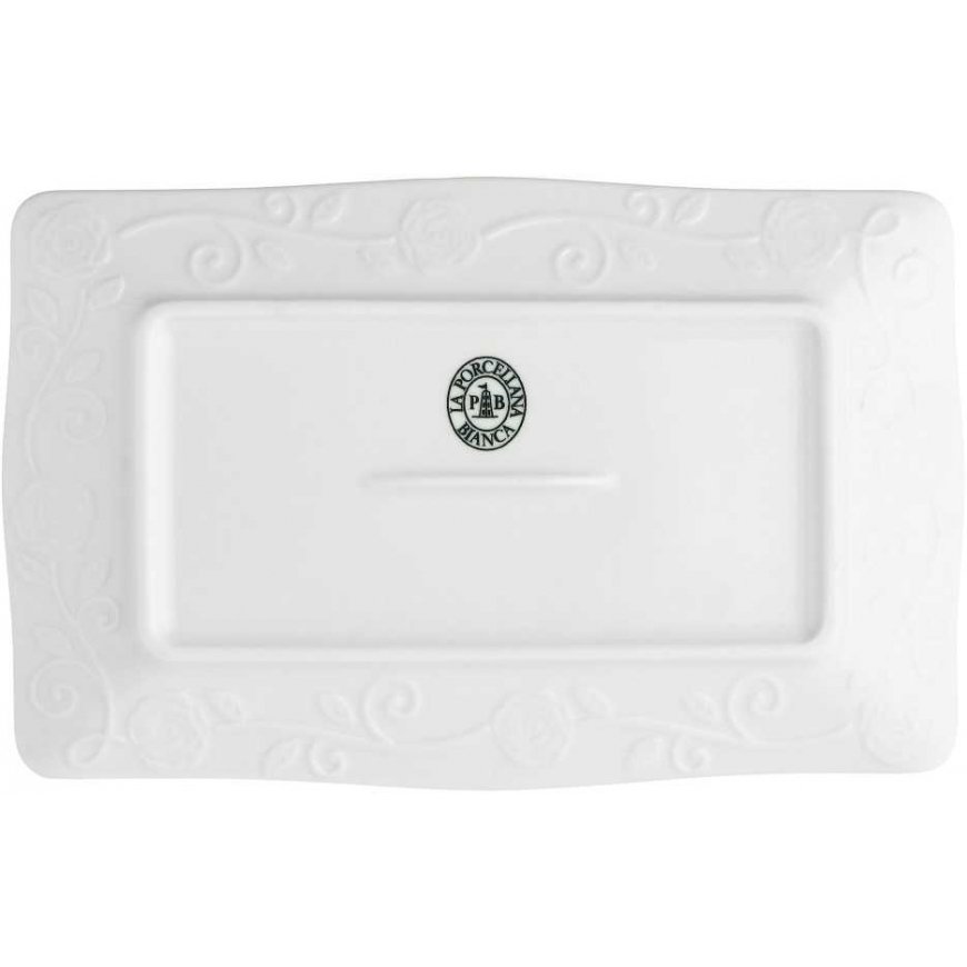 La Porcellana Bianca Taca do serwowania Florentina - White, 20 x 12 cm – 3