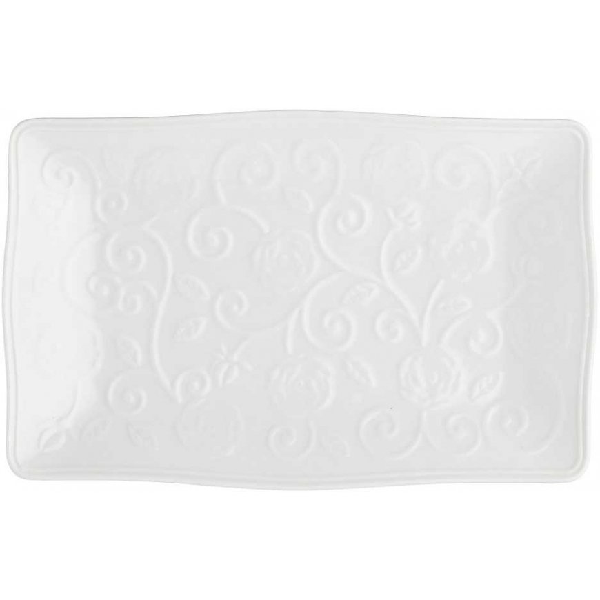 La Porcellana Bianca Taca do serwowania Florentina - White, 20 x 12 cm – 4