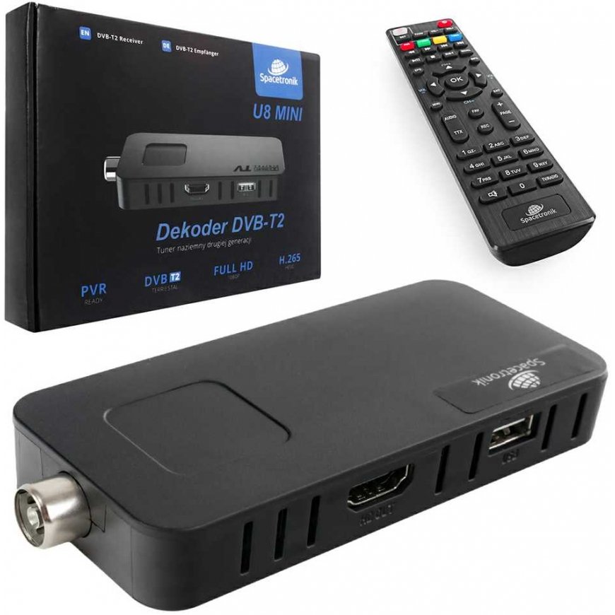 Spacetronik Receiver H.265 DVB-T2 HDMI