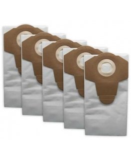 PARKSIDE/Grizzly Set of higher filtration paper garbage bags, 5 pcs of 30 Ltr.