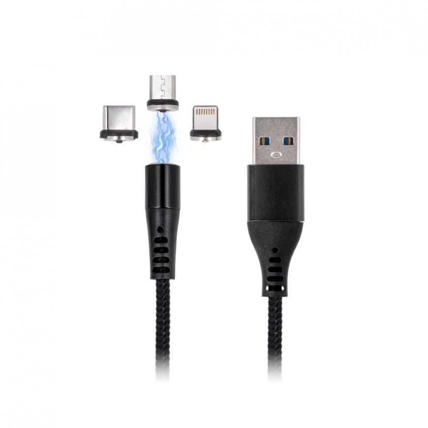 MaXlife OEM001960 mobile phone cable Black 1 m USB A