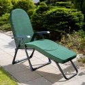 Garden stool with podnóżkiem Modena Oval Black Edition H024-32IB PATIO Garden stool with podnóżkiem Modena Oval Black Edition H024-32IB PATIO