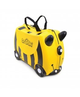 Trunki Bernard Bee Käsikäru Kõva kiiver Kollane 18 l Plast