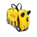 Trunki Bernard Bee На колесиках Hard shell Желтый 18 L Пластик