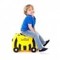 Trunki Bernard Bee На колесиках Hard shell Желтый 18 L Пластик